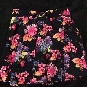 Heart & Arrow skirt | floral skirt